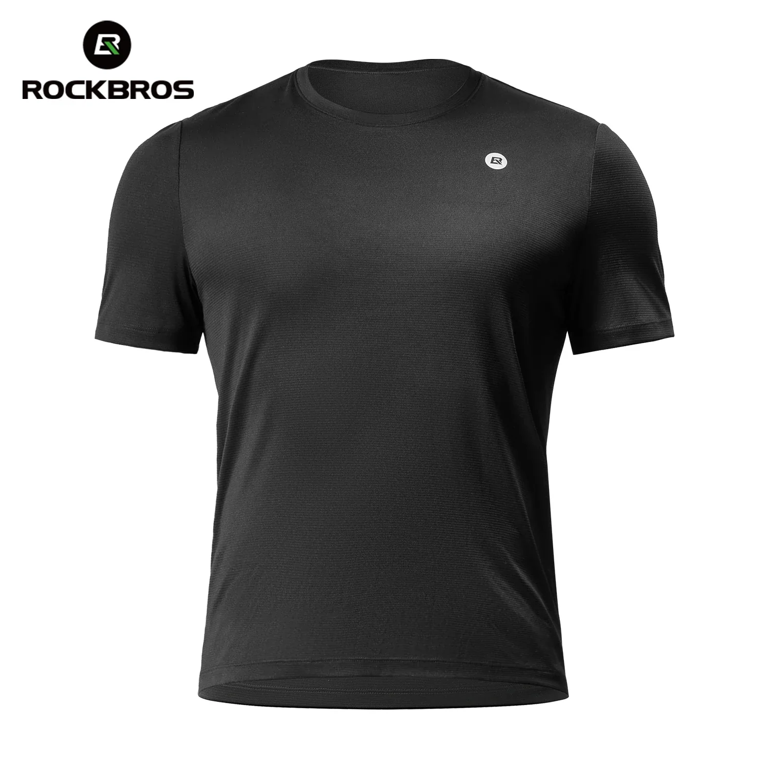 Short Sleeve Cycling Jersey Breathable Quick-Dry MTB Shirt with Pockets