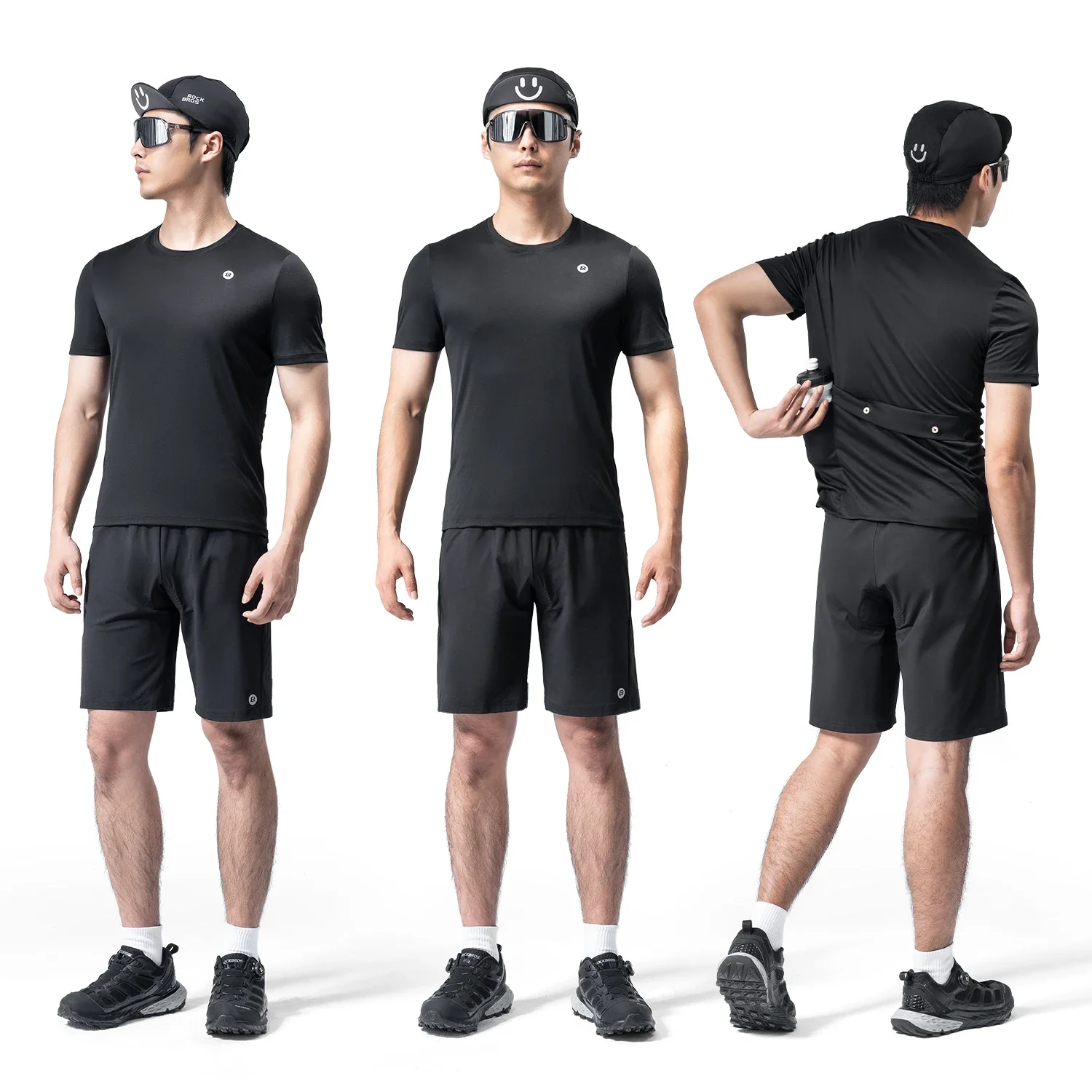 Short Sleeve Cycling Jersey Breathable Quick-Dry MTB Shirt with Pockets - Image 2