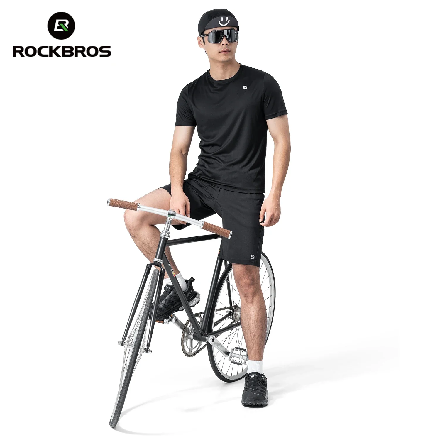 Short Sleeve Cycling Jersey Breathable Quick-Dry MTB Shirt with Pockets - Image 5