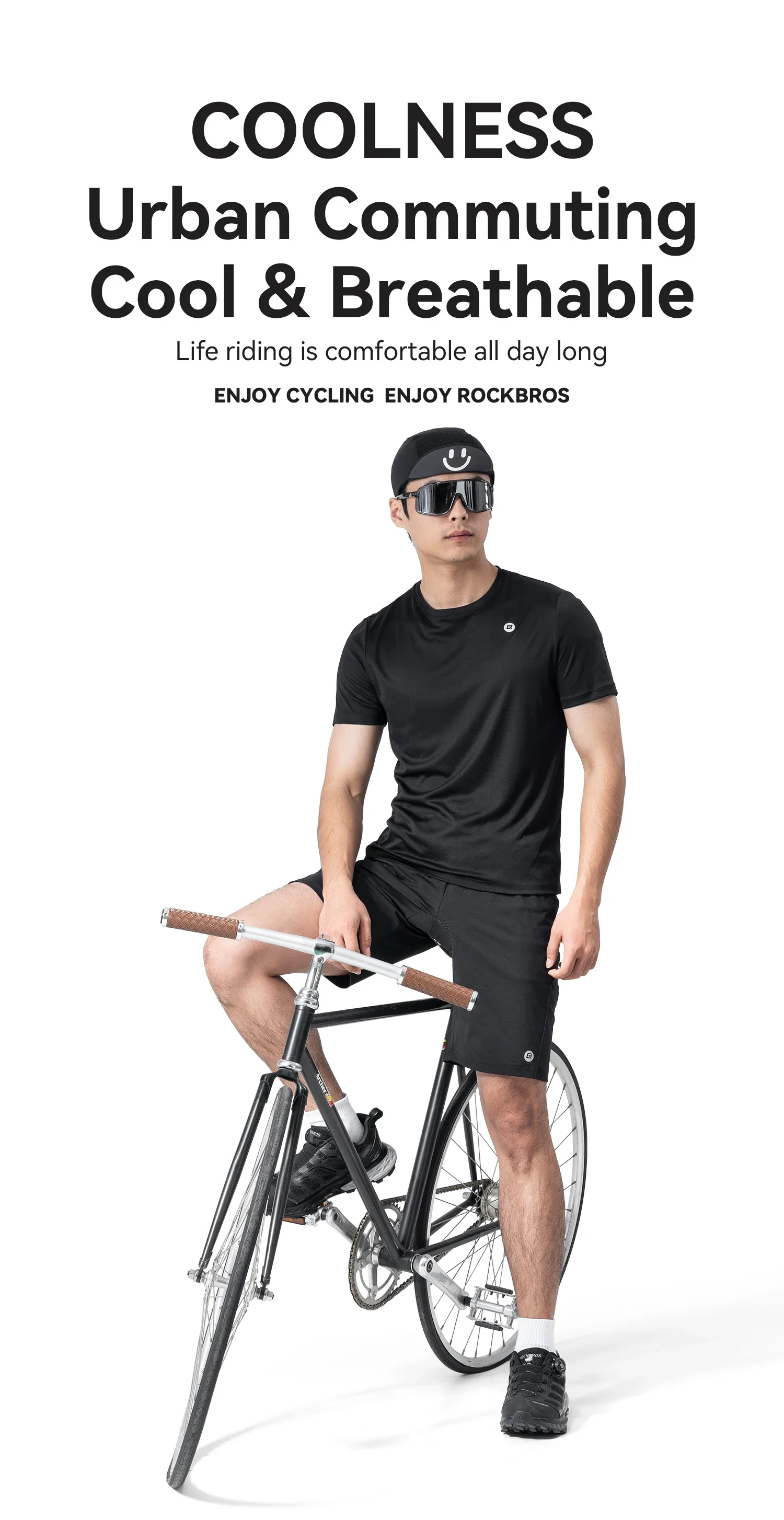 Short Sleeve Cycling Jersey Breathable Quick-Dry MTB Shirt with Pockets - Image 7