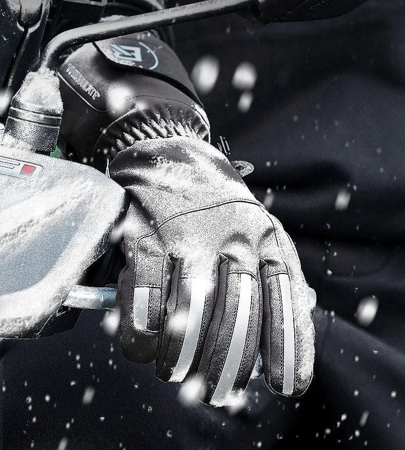 Winter Waterproof Ski & Motorcycle Gloves with Thermal Insulation - Image 12
