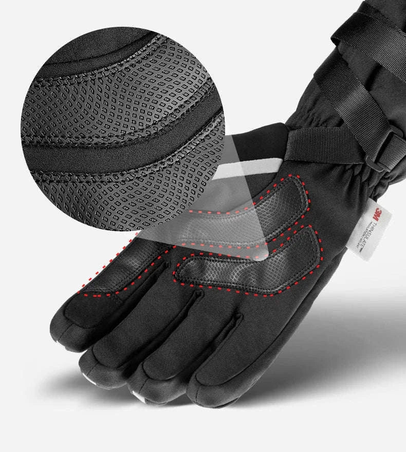 Winter Waterproof Ski & Motorcycle Gloves with Thermal Insulation - Image 17