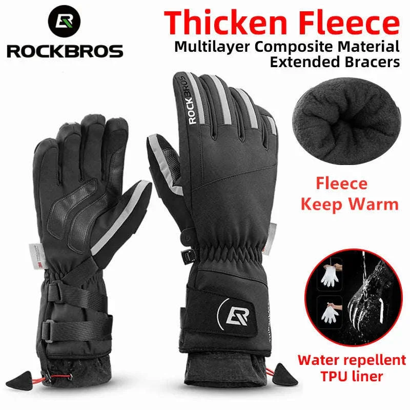Winter Waterproof Ski & Motorcycle Gloves with Thermal Insulation - Image 22
