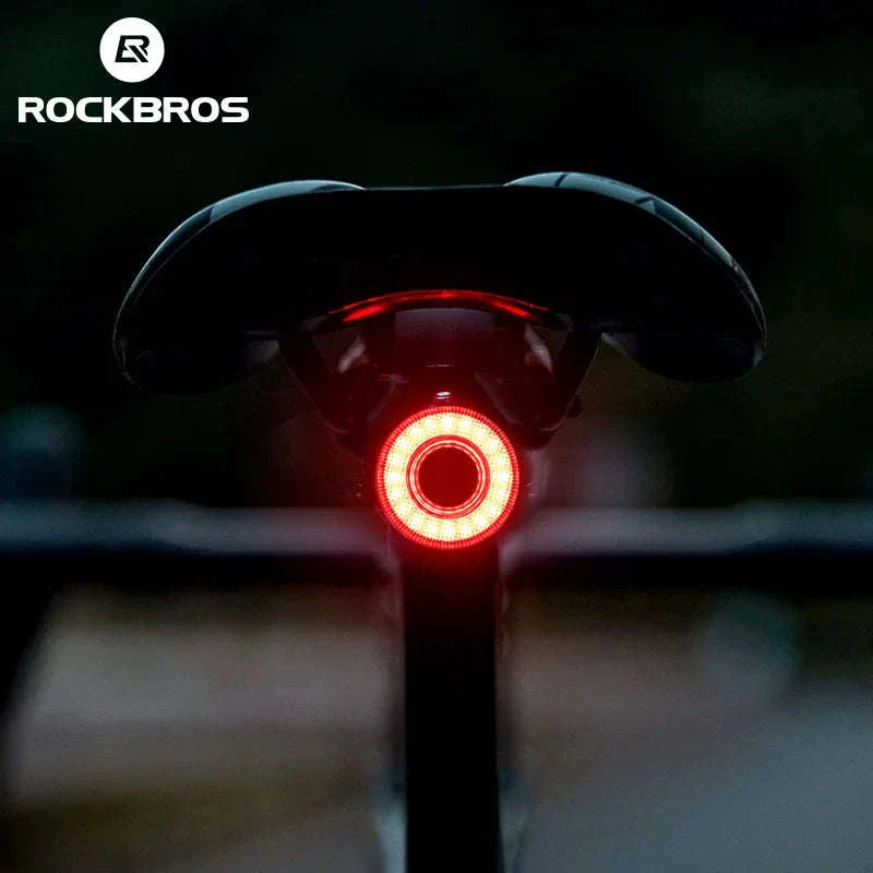 Smart Bike Tail Light with Auto Sensing & Waterproof IPX7