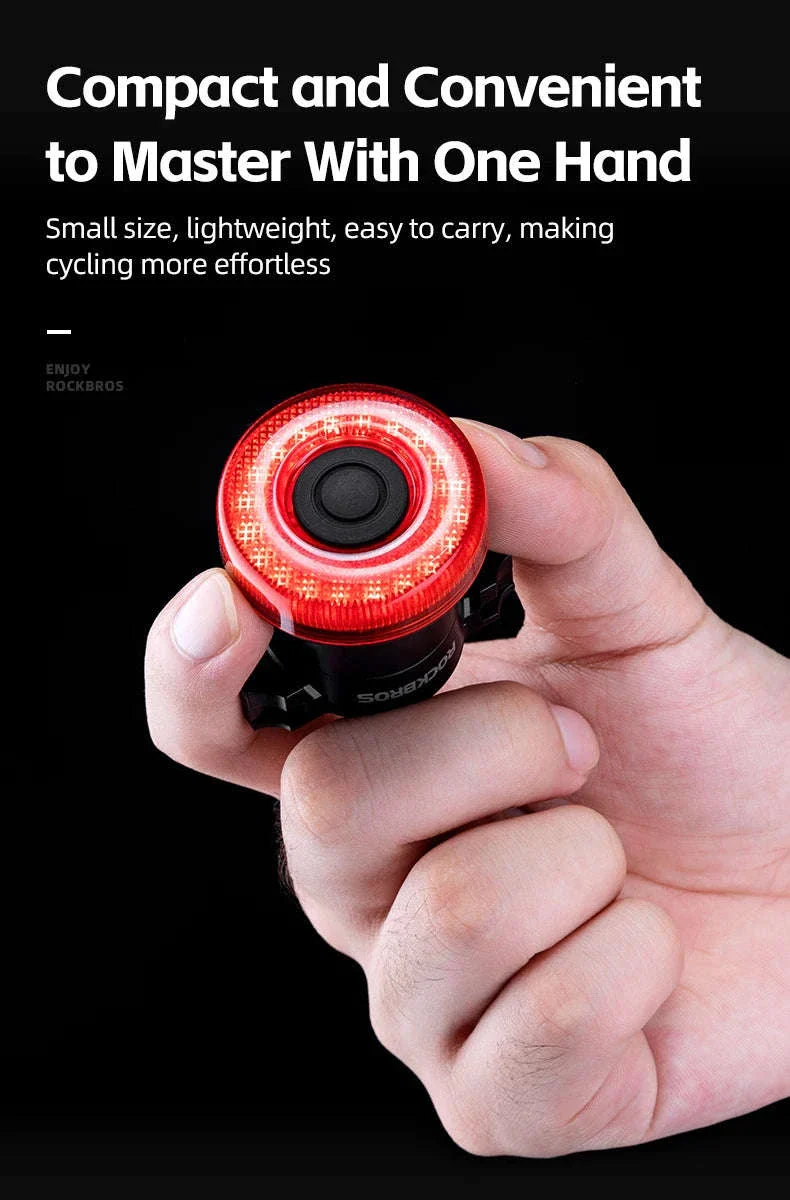 Smart Bike Tail Light with Auto Sensing & Waterproof IPX7 - Image 19