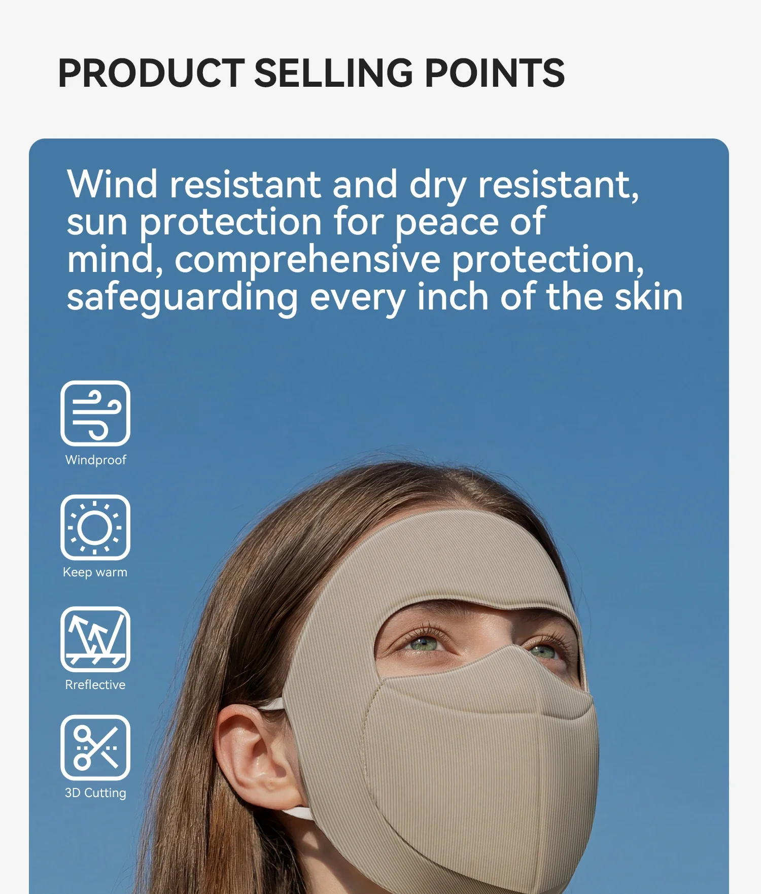 3-Layer Windproof Cycling Face Mask with UV Protection - Image 11