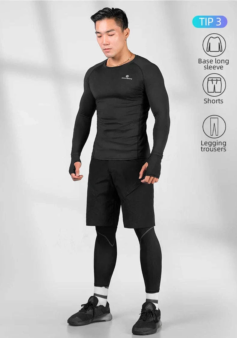 Men’s 5-Piece Cycling Set with Quick-Dry Jersey and Pants - Image 12