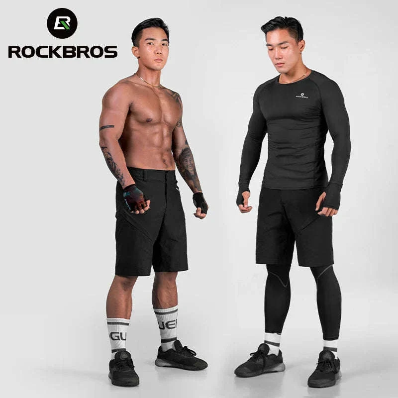 Men’s 5-Piece Cycling Set with Quick-Dry Jersey and Pants - Image 2