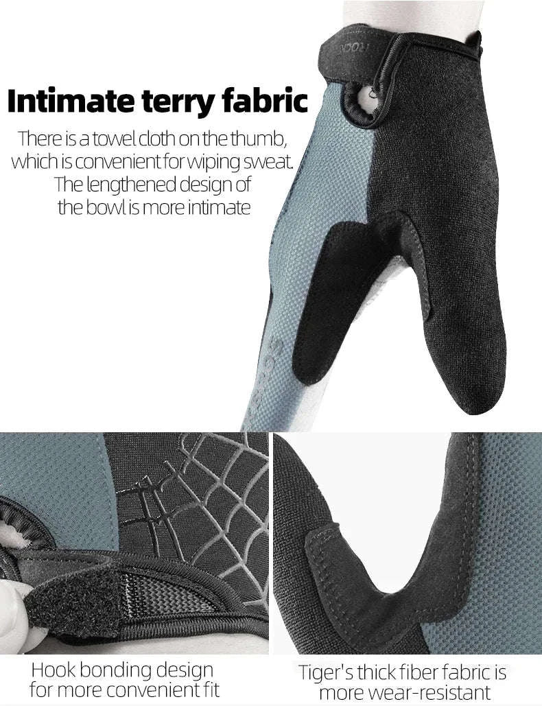 Full Finger Cycling Gloves with Touchscreen Grip – Breathable Fit - Image 16