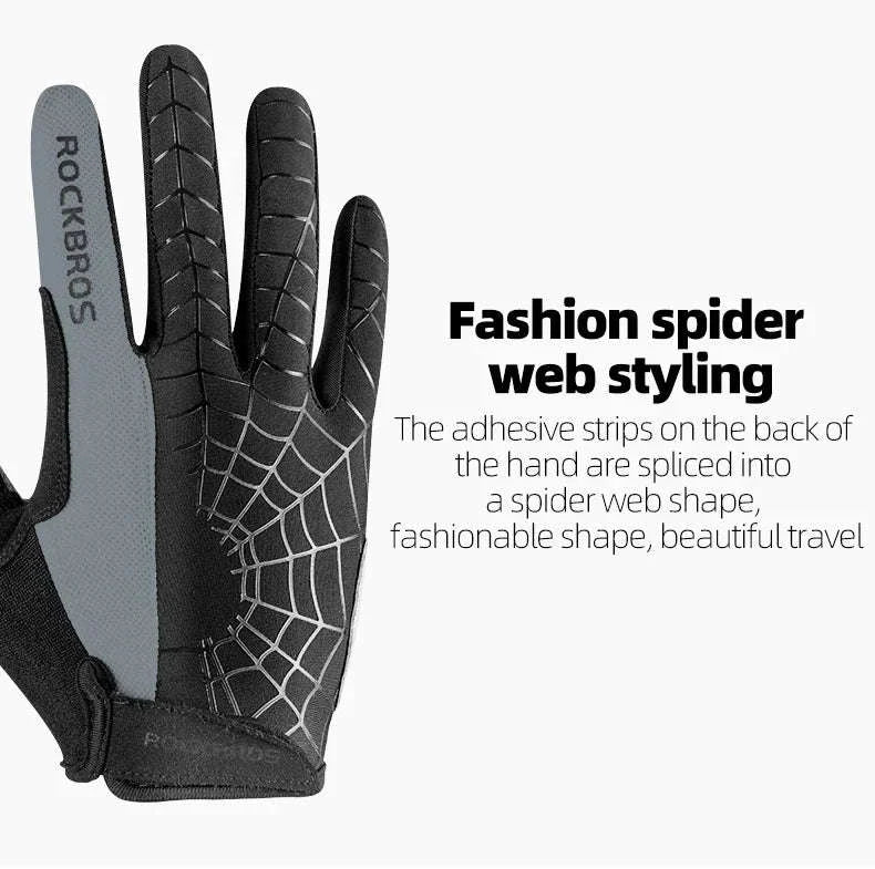 Full Finger Cycling Gloves with Touchscreen Grip – Breathable Fit - Image 17
