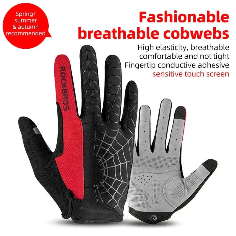 Full Finger Cycling Gloves with Touchscreen Grip – Breathable Fit - Image 18