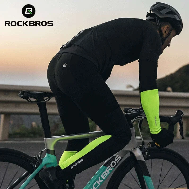 Thermal Fleece Arm & Leg Sleeves for Cycling Warmth and Protection - Image 5
