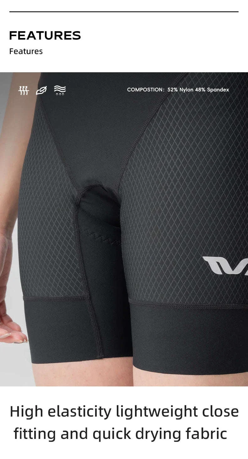 Women’s Cycling Bib Shorts with Cushion Pad Breathable Quick-Dry - Image 10