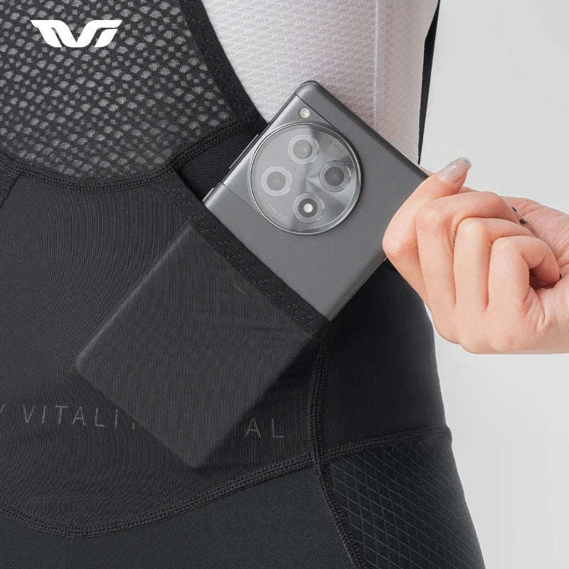 Women’s Cycling Bib Shorts with Cushion Pad Breathable Quick-Dry - Image 5
