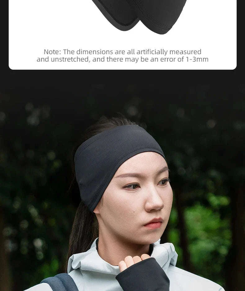 Fleece Ear Warm Headband for Cycling Winter Wind Protection - Image 10