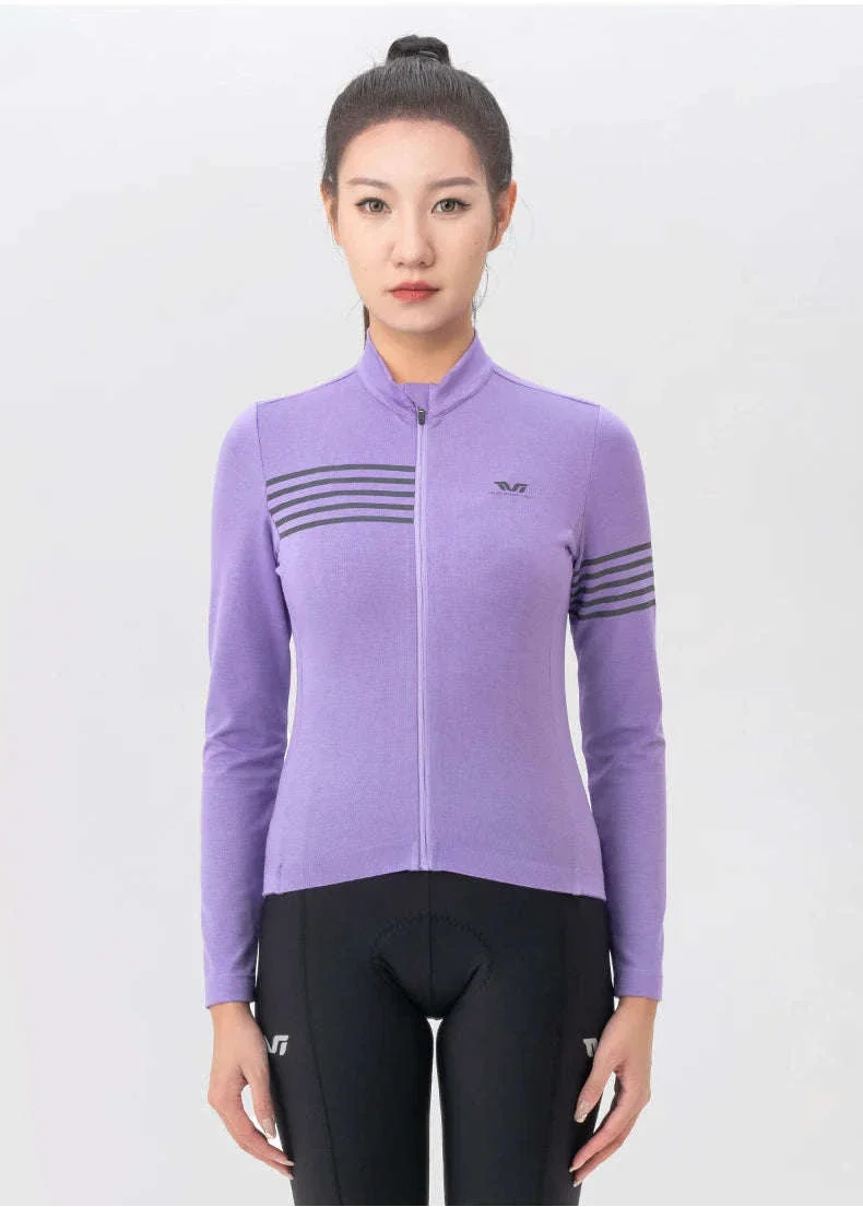 Women’s Windproof Thermal Cycling Jacket for Spring & Autumn Rides - Image 19