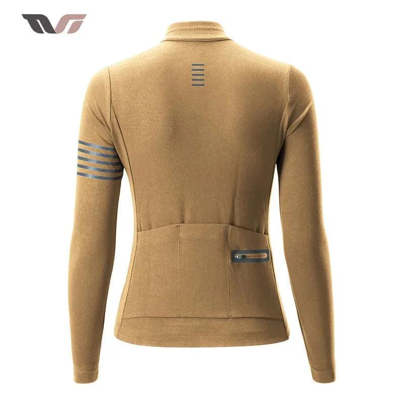 Women’s Windproof Thermal Cycling Jacket for Spring & Autumn Rides - Image 2