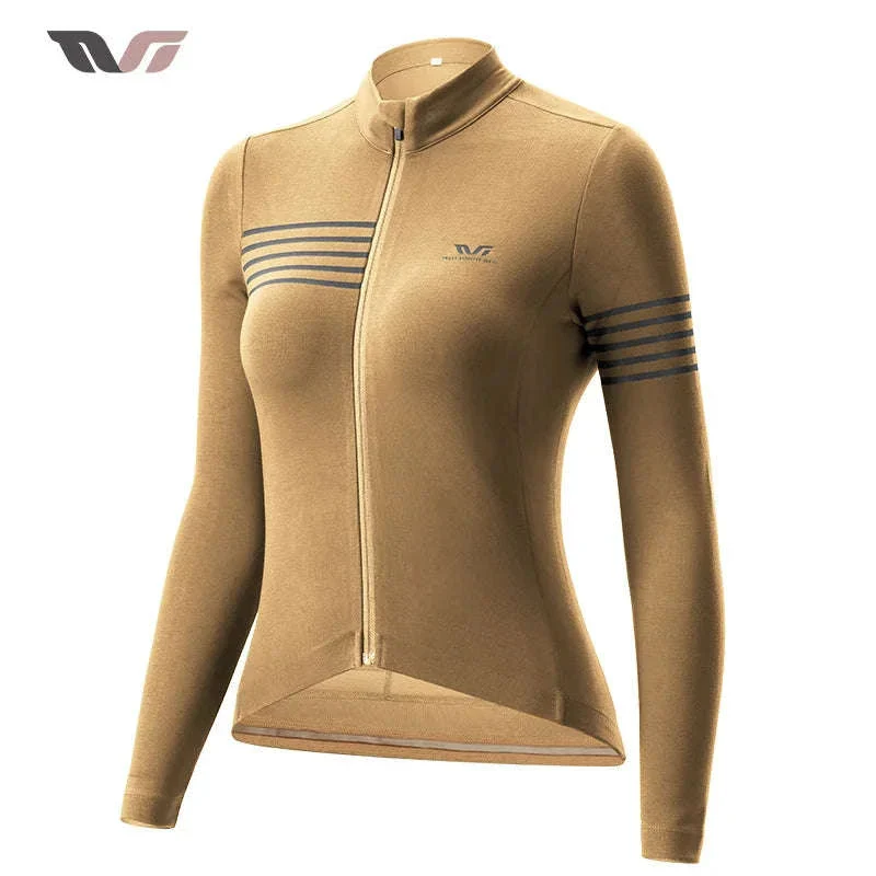 Women’s Windproof Thermal Cycling Jacket for Spring & Autumn Rides - Image 26