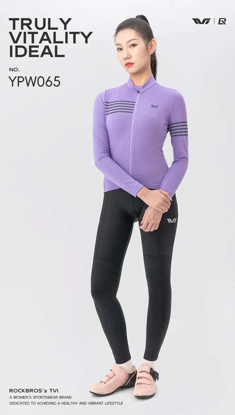 Women’s Windproof Thermal Cycling Jacket for Spring & Autumn Rides - Image 6