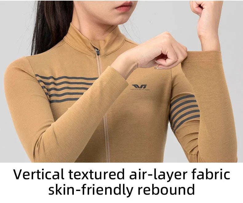 Women’s Windproof Thermal Cycling Jacket for Spring & Autumn Rides - Image 9
