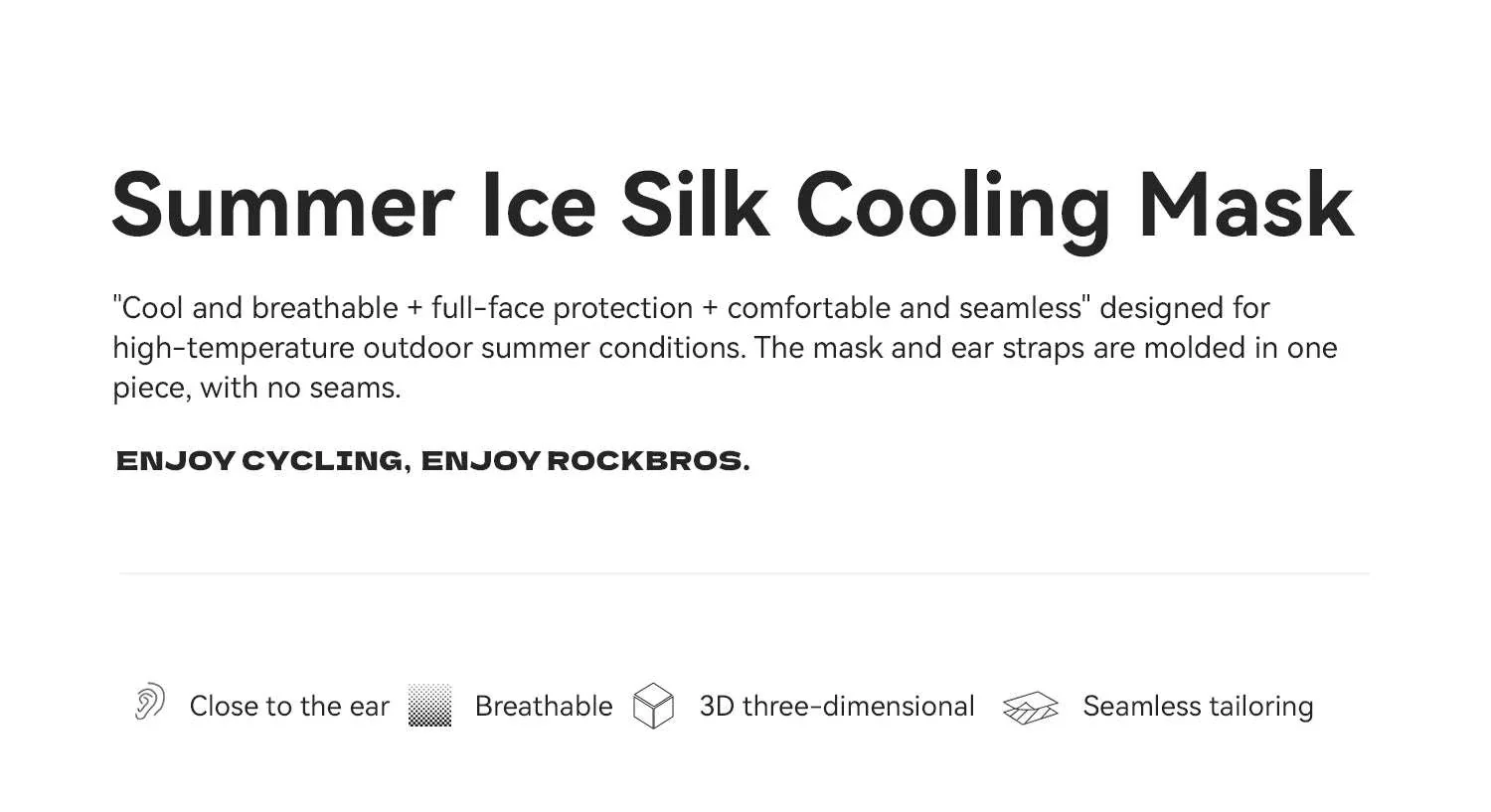 UV Protection Ice Silk Face Scarf Cycling Mask Neck Cover - Image 9