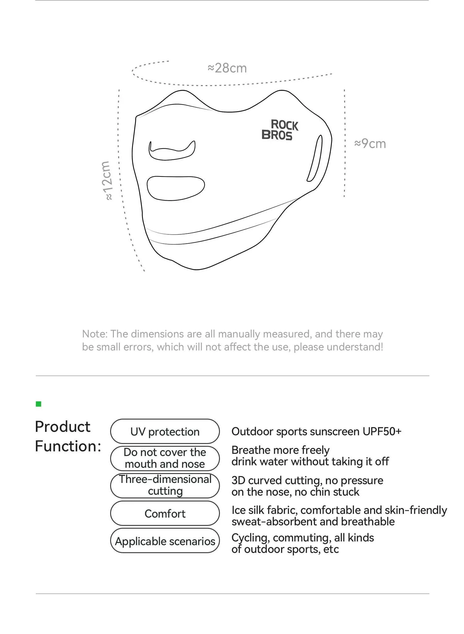 UPF50+ Ice Silk Cycling Face Mask for Sun Protection - Image 10