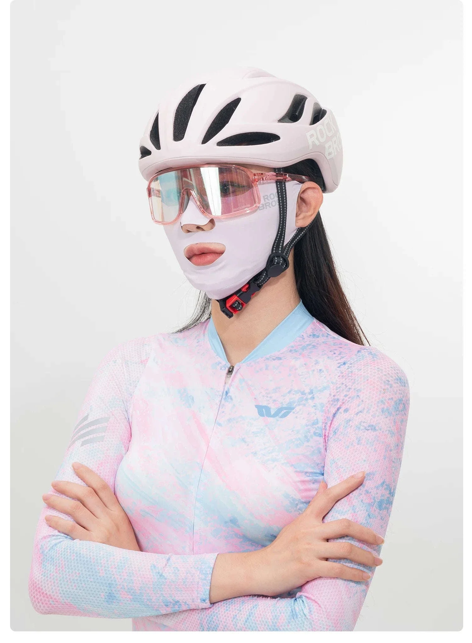 UPF50+ Ice Silk Cycling Face Mask for Sun Protection - Image 26