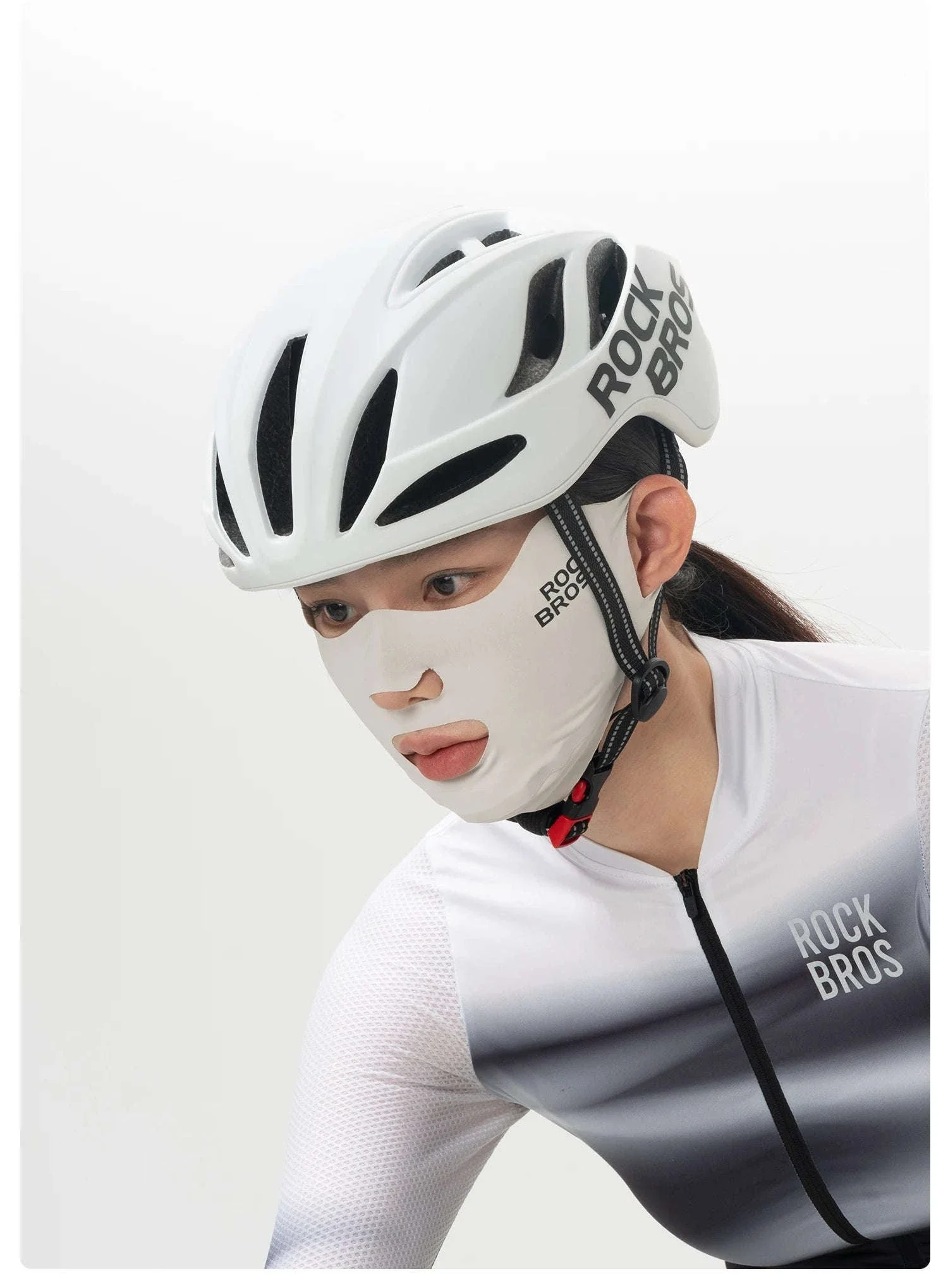 UPF50+ Ice Silk Cycling Face Mask for Sun Protection - Image 28