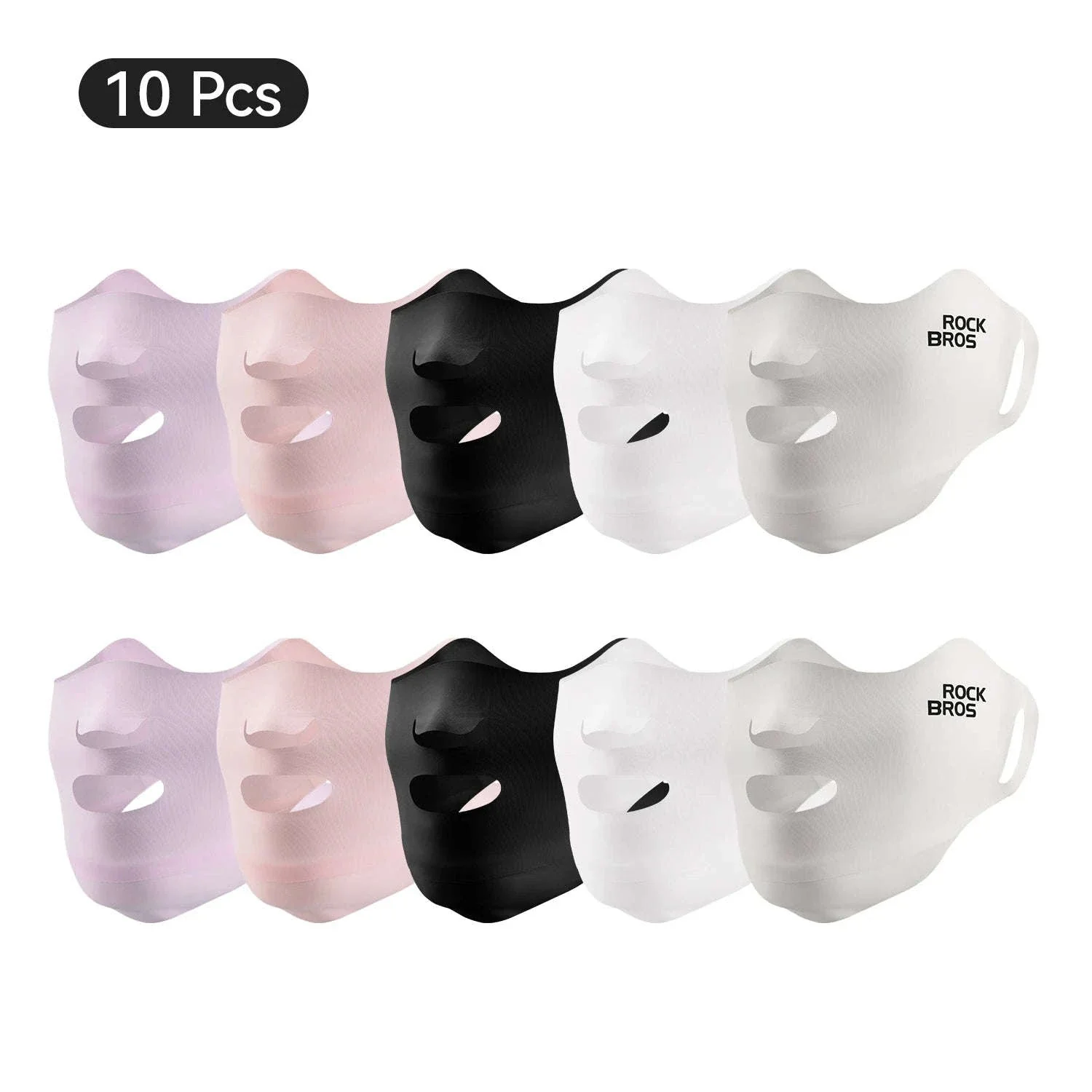 UPF50+ Ice Silk Cycling Face Mask for Sun Protection - Image 42