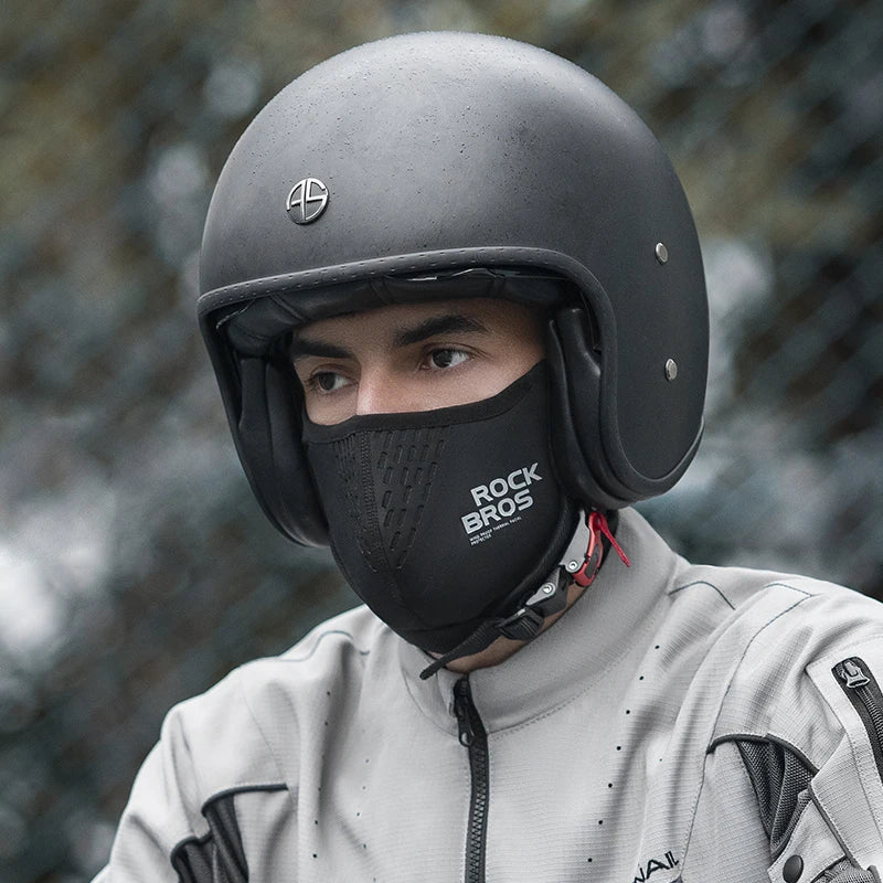 Windproof Fleece Face Mask Balaclava for Cycling & Outdoor Use - Image 2