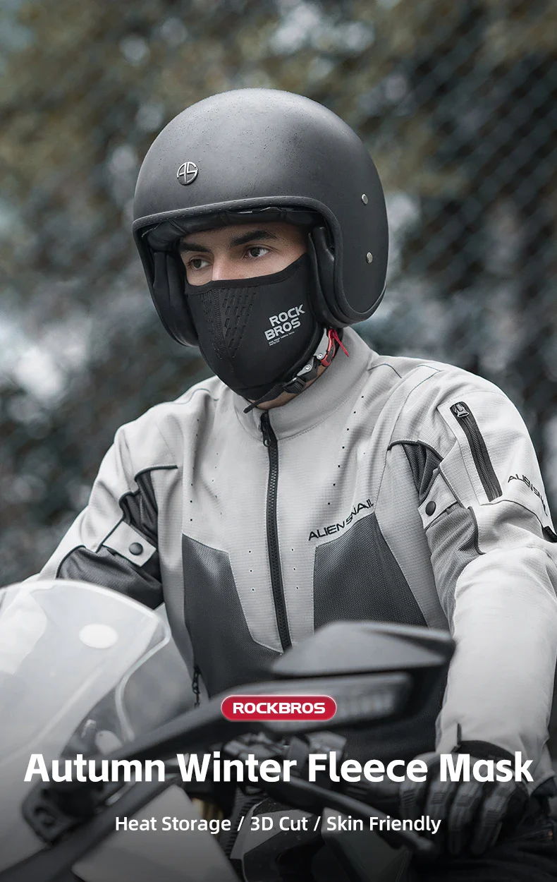 Windproof Fleece Face Mask Balaclava for Cycling & Outdoor Use - Image 7