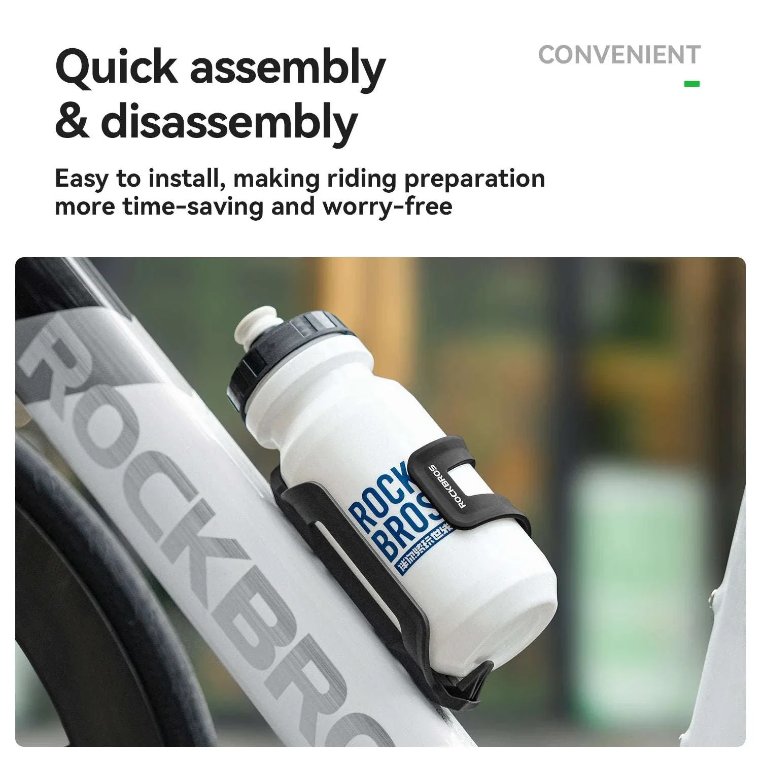 600ml Bicycle Water Bottle Cage Holder - Image 5