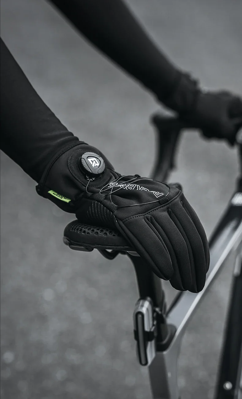 Winter Cycling Gloves Touchscreen Full Finger Warm Anti-Slip Grip - Image 18