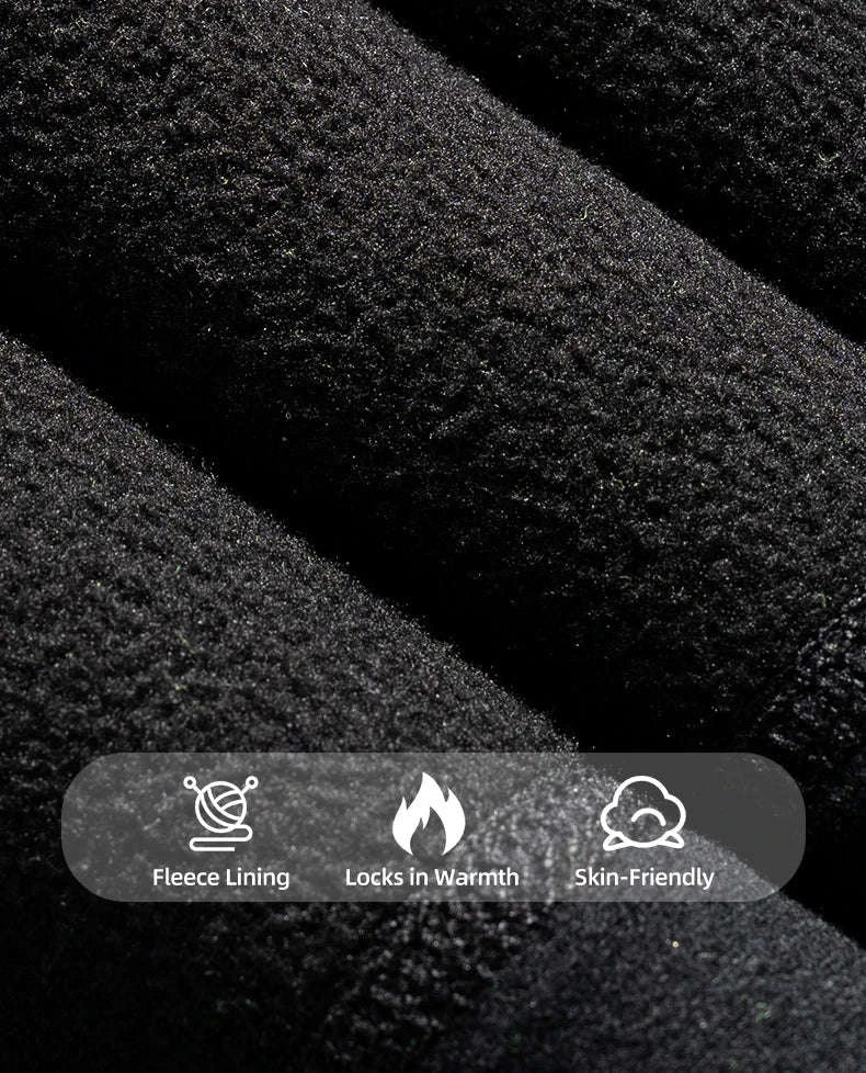 Winter Fleece Cycling Cap Windproof Helmet Liner Thermal Hat - Image 9