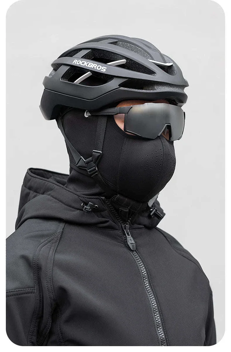 Winter Fleece Balaclava Face Mask with Eyeglass Hole for Cycling & Skiing - Image 19
