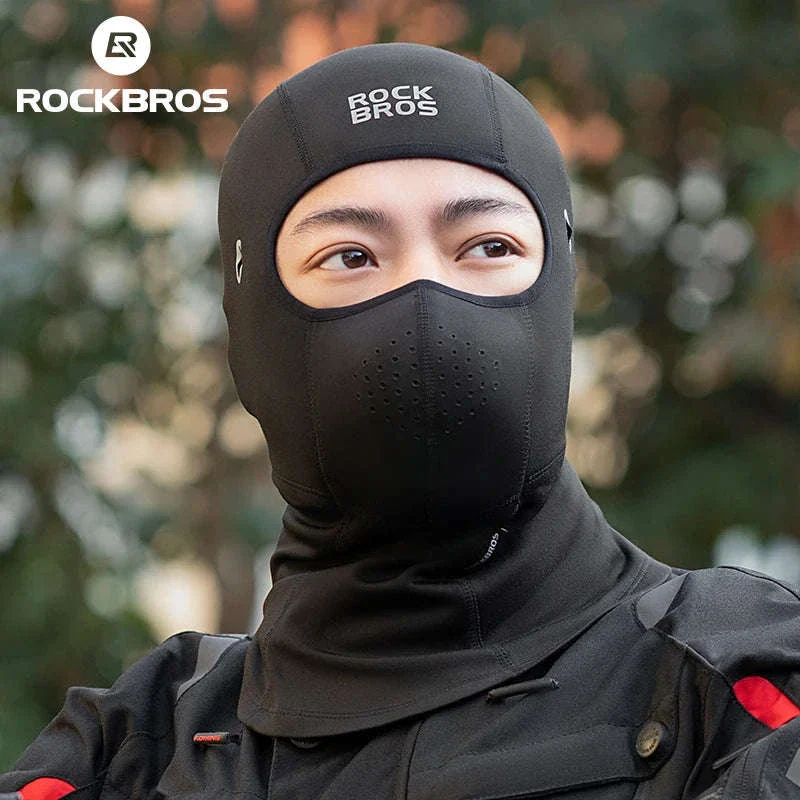 Winter Fleece Balaclava Face Mask with Eyeglass Hole for Cycling & Skiing - Image 2