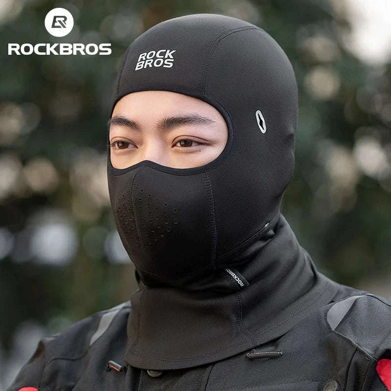 Winter Fleece Balaclava Face Mask with Eyeglass Hole for Cycling & Skiing - Image 3