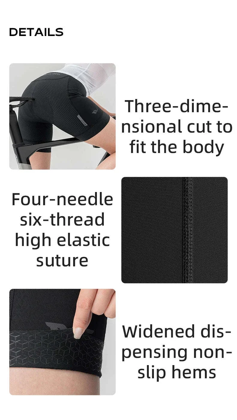 Women’s Quick-Dry Cycling Shorts Breathable Anti-Sweat Bike Shorts - Image 17