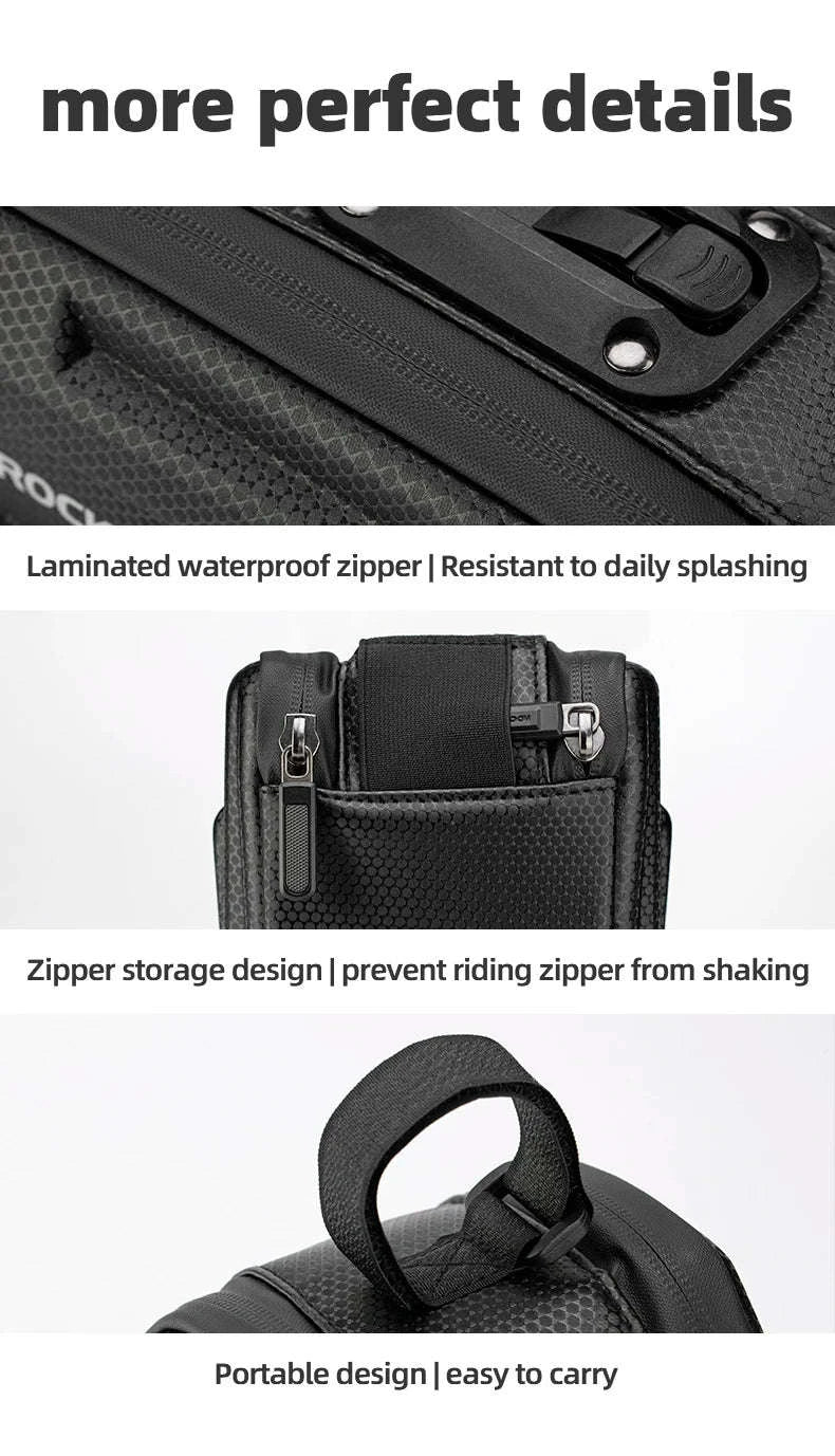 1.7L Waterproof Bicycle Rear Seat Bag - Image 21