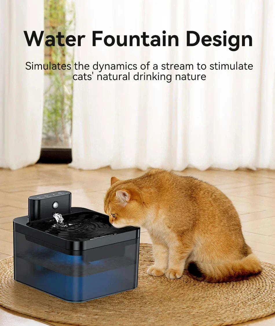 ROJECO Wireless Automatic Cat Water Fountain for Fresh Drinking Water - Image 15