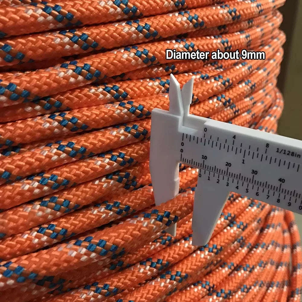 Outdoor Rope 5-50m 9mm Wear-Resistant 700kg - Image 8