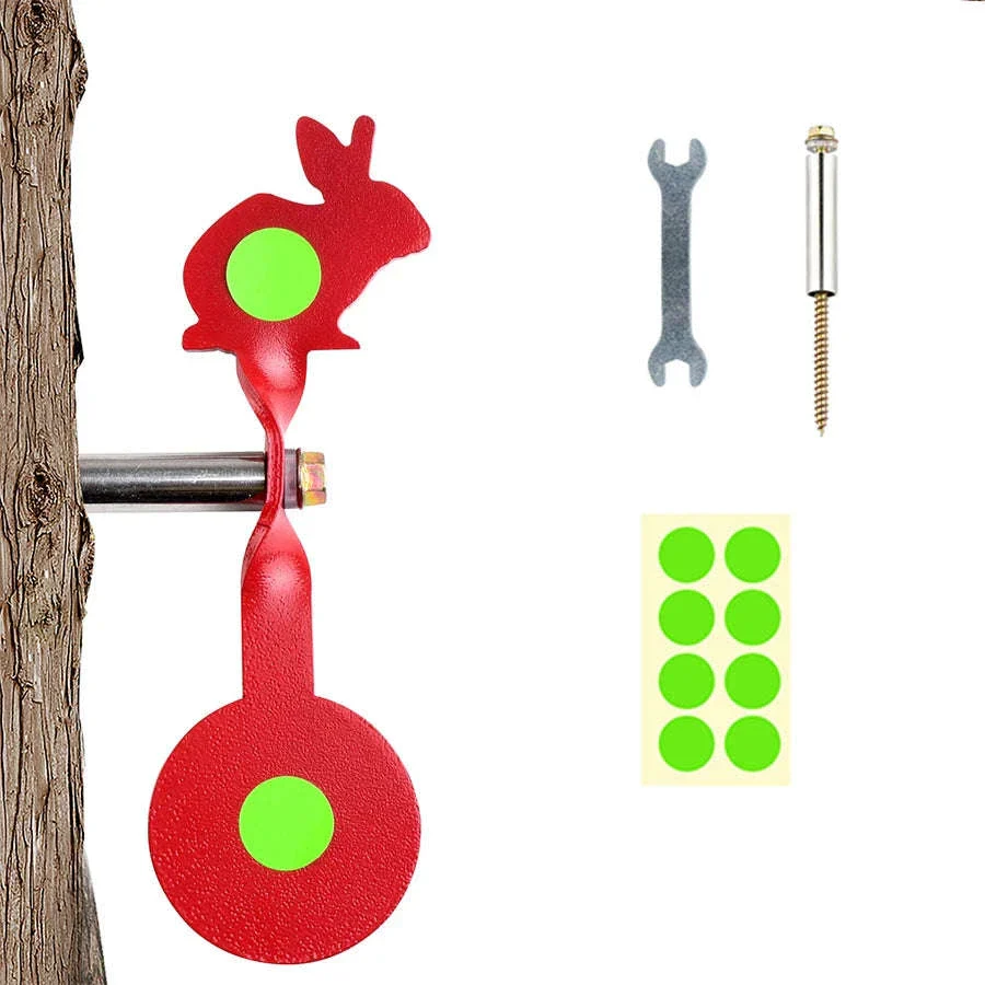 Rotating Stainless Steel Shooting Target for Slingshot & Air Gun - Image 10