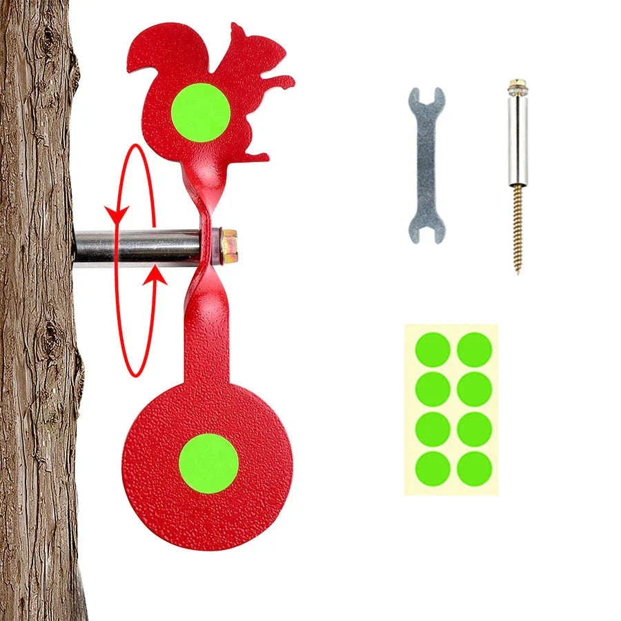 Rotating Stainless Steel Shooting Target for Slingshot & Air Gun - Image 12