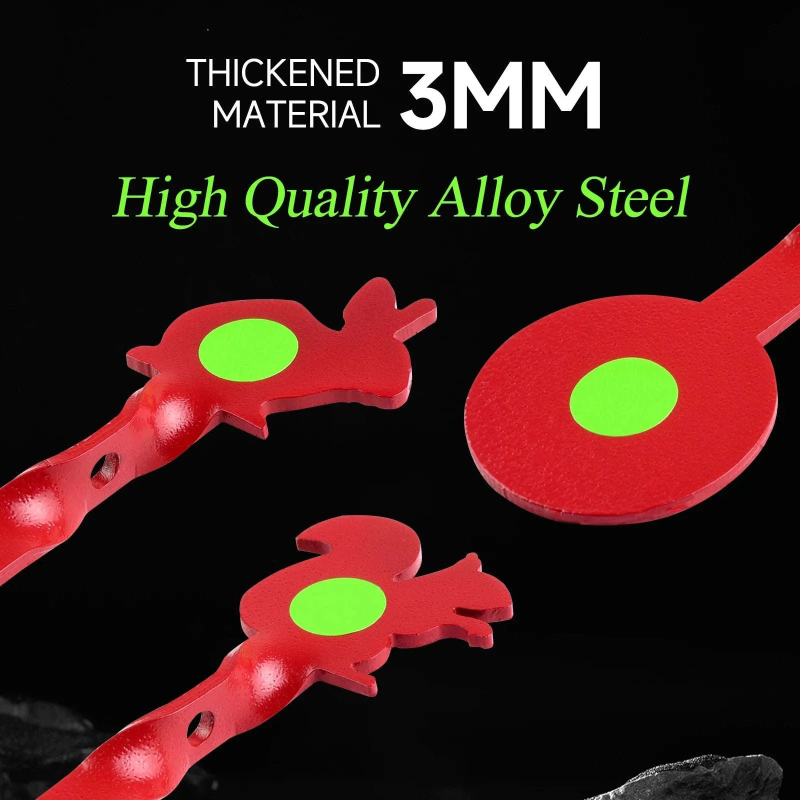 Rotating Stainless Steel Shooting Target for Slingshot & Air Gun - Image 6