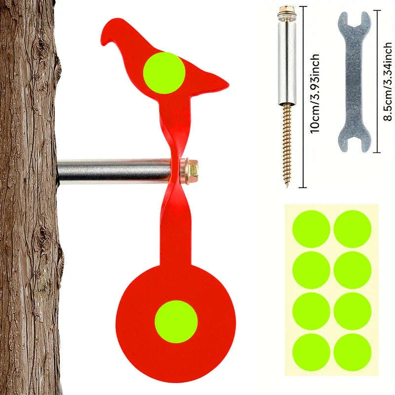 Rotating Stainless Steel Shooting Target for Slingshot & Air Gun - Image 8