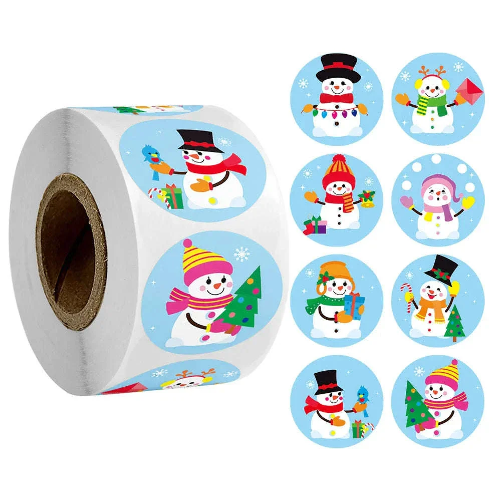 Round Kraft Thank You Stickers, 500pcs Natural Paper Labels - Image 22