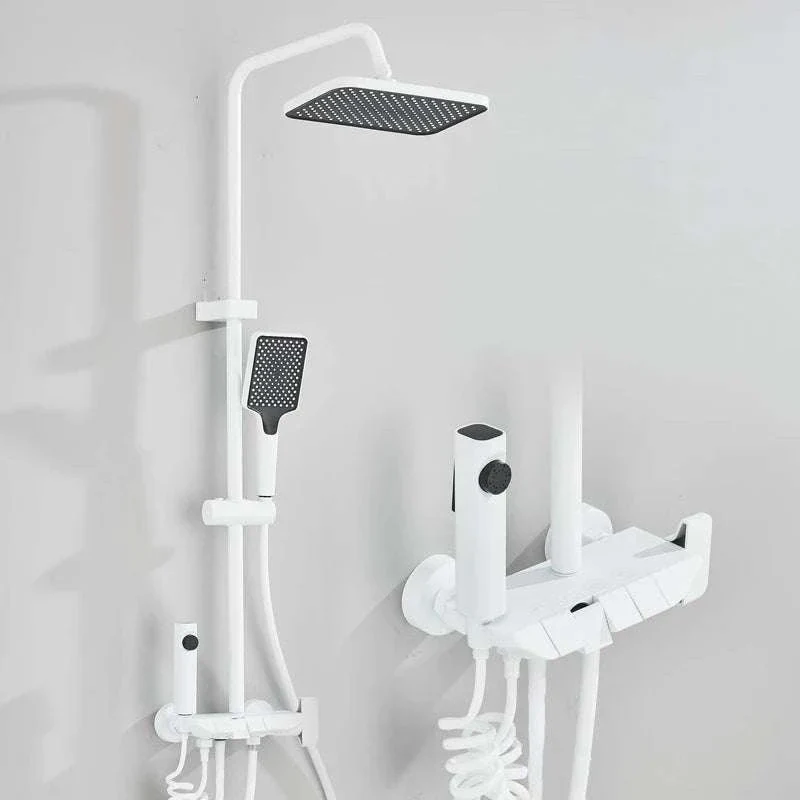 Digital Display Rainfall Shower System with Bidet & Tub Spout - Image 21
