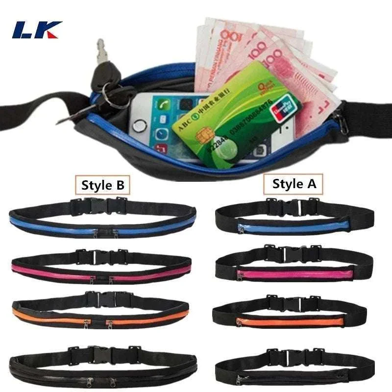 Waterproof Running Waist Pack for Secure, Bounce-Free Storage - Image 10