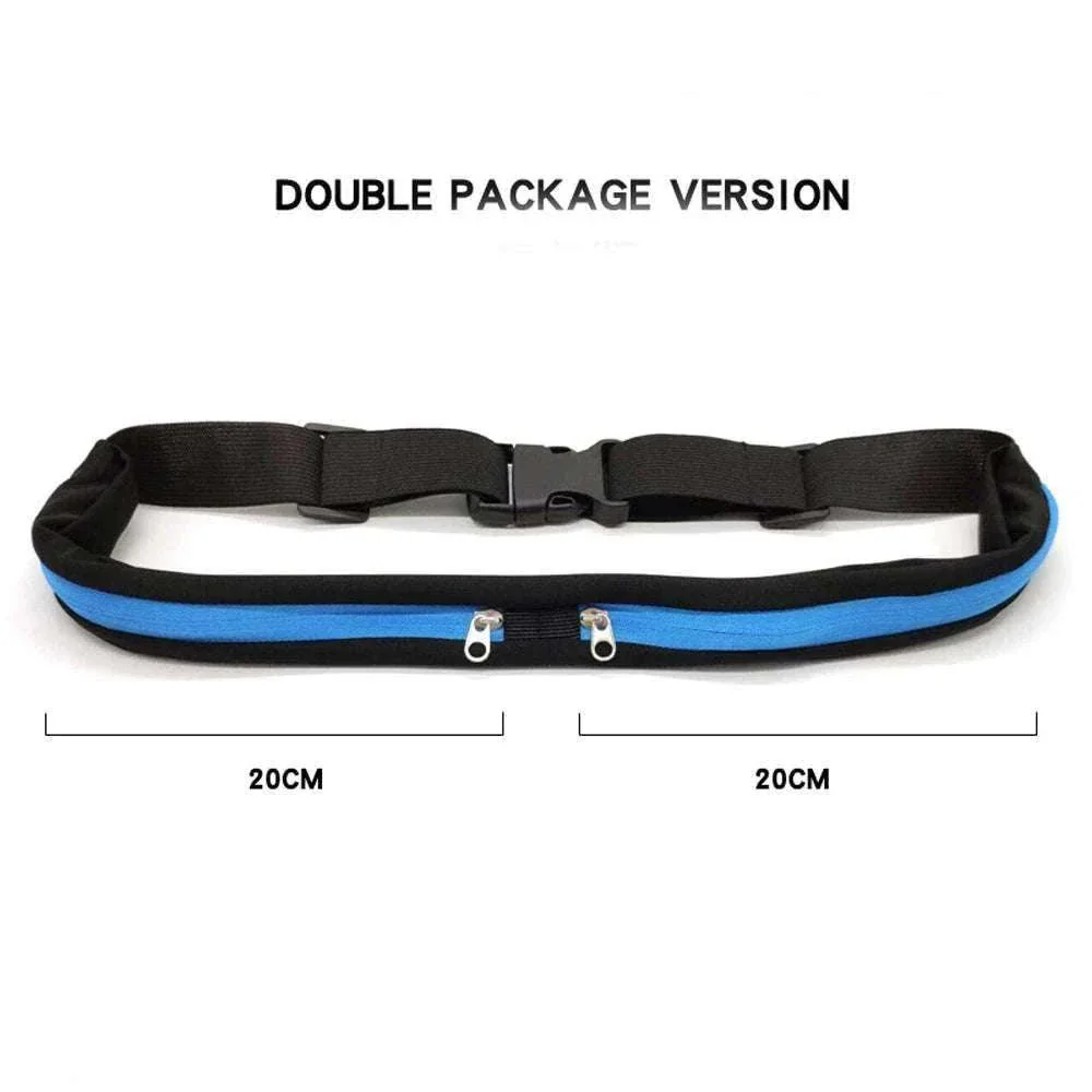 Waterproof Running Waist Pack for Secure, Bounce-Free Storage - Image 17