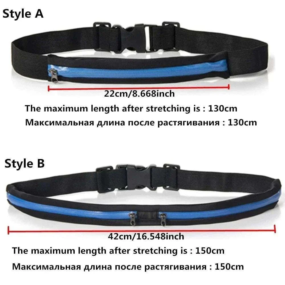 Waterproof Running Waist Pack for Secure, Bounce-Free Storage - Image 9